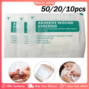 50/20/10PCS Medicare Band Aid Adhesive Bandage Breathable Non-Woven Large Wound First Aid Plasters 6*7cm