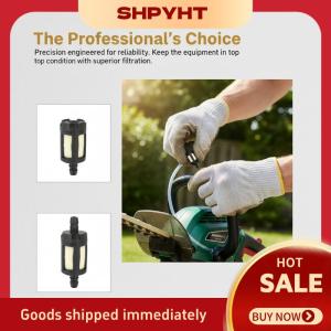 SHPYHT✨ 10 Pcs Durable Fuel Filter for Gasoline Garden Machinery Chainsaw Grass Trimmer Quick Fix Accessory for Engines