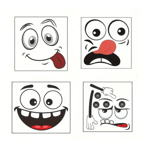 ตกแต่งใบหน้าพีวีซีทนทานต่อรอยขีดข่วนชุดสติ๊กเกอร์ป้องกันอุปกรณ์อิเล็กทรอนิกส์4ชิ้นแบบนำกลับมาใช้ใหม่ได้