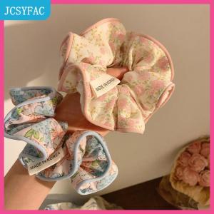 JCSYFAC Hàn Quốc thời trang hoa scrunchies phụ nữ Cô Gái Đàn hồi tóc ban nhạc cao su phụ kiện Tie tóc vòng dây headdress mũ nón