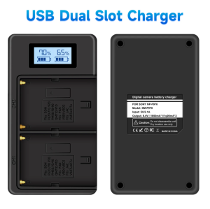 NP-F980 NP F980 F970 Battery 10800mAh Battery charger Camera battery USB charger Camera battery Full decode Battery