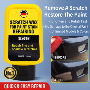 Quick and Easy Paint Scratch Wax Solves the problem of repairing paint scratches Easy Stain Removal