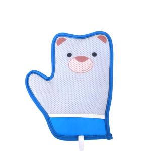 Pet Grooming Gloves Bidirectional Brushing Tool Cleaning Mitts Dogs Cats Soft Skin Cleaner Shedding Hair Glove