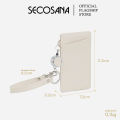 SECOSANA Zia ID Card Holder Slim Wristlet Wallet. 