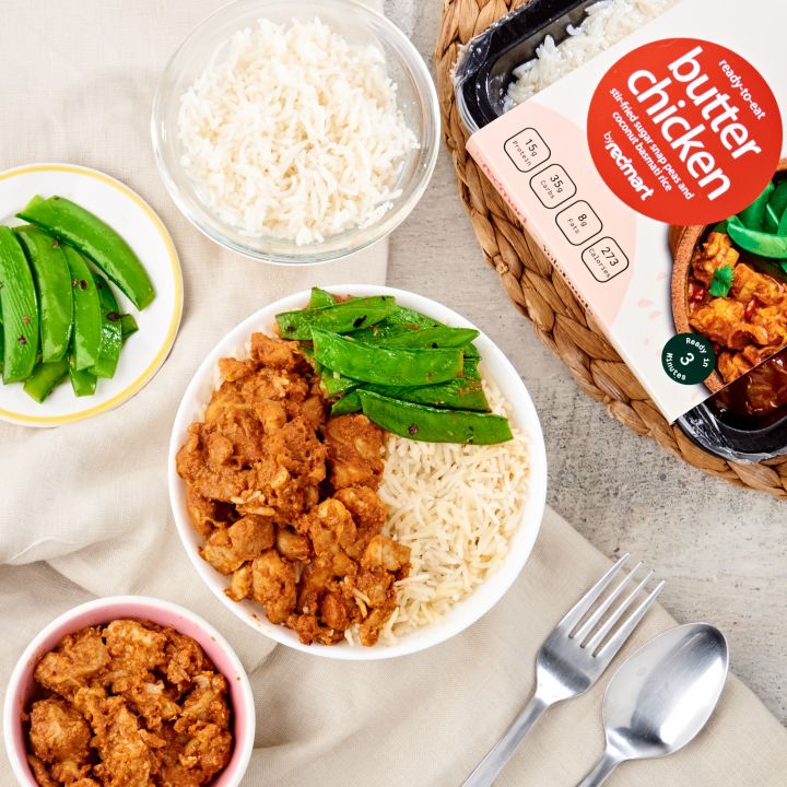 RedMart X Yolofoods Butter Chicken StirFried Sugar Snap Peas And