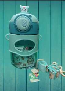 BOTOL MINUM ANAK LUCU 1922 BOTOL PREMIUM BOTOL DENGAN SEDOTAN BOTOL TALI PANJANG DAN STICKER 1922