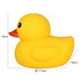 ONFIN Yellow Duck Duck with Squeeze Sound Bath Toy Float with Squeeze Sound Little Yellow Duck Water Toy Bathroom Soft Yellow Duck Baby Bath Toys Fun Gifts. 