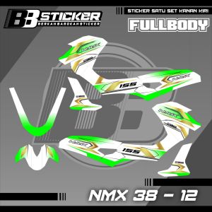 Decal Sticker Yamaha NMAX 155 Old BISA HOLOGRAM Fullbody 2015-2019 Nmx 38