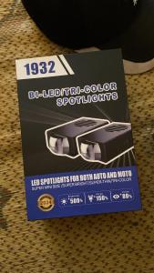 Lampu Tembak D2 Mini Slim Sorot Led Laser 12/24v 20 Watt 2 Warna Lampu Tembak Lampu Sorot Mini