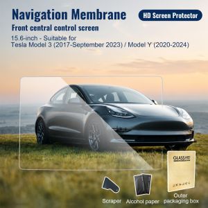 ✅【SG】For Tesla Model 3 Model Y Screen Protector 15.4 15.6 16 Inch Navigation Screen 8 Inch Rear Screen HD Clear Matte Tempered Glass Juniper YL 2025 2026