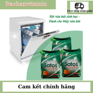 Bột rửa bát sinh học Satos 𝐀𝐝𝐯𝐚𝐧𝐜𝐞 6 cho tất cả máy rửa bát