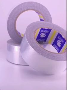 Fiberglass Reinforced Aluminum Tape - Heavy Duty Heat & Waterproof UV Resistant Width 5-10cm for HVAC Duct Sealing Applications