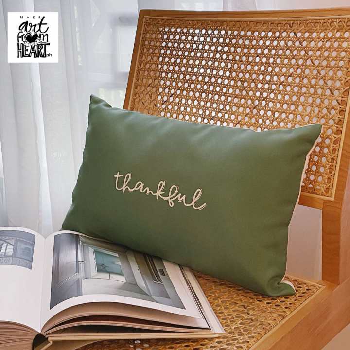 Lumbar Pillow Pillow With Home Written On It Home Decor Lumbar