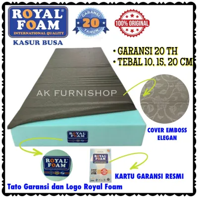 ROYAL FOAM Kasur Busa Original Garansi 20 Tahun - DENSITY 24
