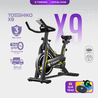 Xe đạp tập thể dục tại nhà Toshiko X9 Xe đạp tập thể dục trong nhà giúp tăng cơ giảm mỡ rèn luyện sức khỏe xe đạp tập gym tăng sức khỏe