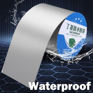 Professional Aluminum Foil Butyl Waterproof Tape – Strong Adhesive Roof Leak Repair Bathroom Crack Sealing Pipe & Gutter Waterproof