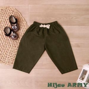 DhadomKids - CELANA PANJANG ANAK POLOS LAKI LAKI & PEREMPUAN USIA 1-12 TAHUN BAHAN KATUN LINEN