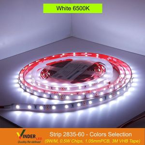 Vinder LED strip indoor 24V 24 volt 60 Mata per meter 300 Mata per 5 Meter SMD2835 1 Roll 5 Meter super bright