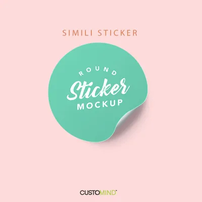 Custom Simili Sticker Label Product/ Packaging/ Homemade product