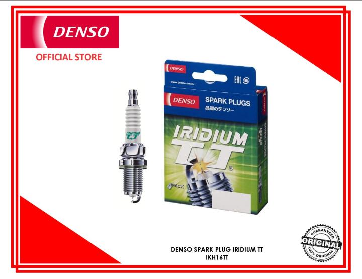 DENSO Spark Plug Iridium TT IKH16TT Set (4 pcs) | Lazada PH