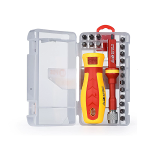 18 in 1 Insulated Screwdriver Set Electrician Hand Tool Multifunctional Electrician Slotted Bits Magnetic Screwdriver
