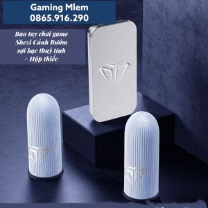 Độc.Quyền - Găng Tay Chơi Game Sợi Bạc Logo Ga.re.na Đỏ - Bao Tay Cacbon - Chống Mồ Hôi Tay Chống Rít Màn Hình Bao Nhạy Chơi Game