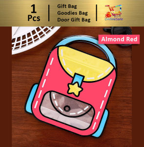 Gift Bag Small Colorful School Bag Zip lock Zipper Bag (152) Goodies Bag Door Gift Bag Snacks Candy Biscuit Portable Bag Cartoon Gift Packaging Beg