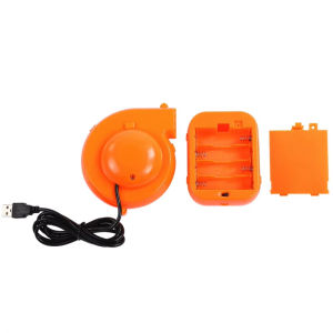 Mini Fan Blower Battery Pack Inflatable Costumes Small Blower Fan USB Port Potable Air Blower