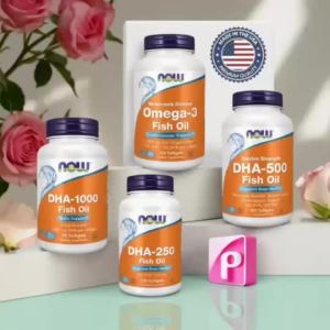 Now DHA-500 with 250 EPA and 1000 mg DHA-120 / 180 EPA Molecularly Distilled -3 Fish Oil