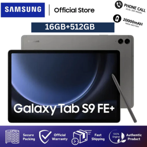 [คูปองฟรี] แท็บเล็ต Samsung Galaxy S9 FE+ Android | 12" FHD | 16+512GB | โทร 5G + ของขวัญฟรี