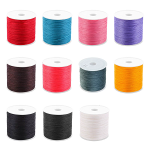 Khâu Da Chủ Đề 115 yards/spool 0.5 mét khâu tay đầu cuộn chỉ cho khâu da Giày sửa chữa đóng sách