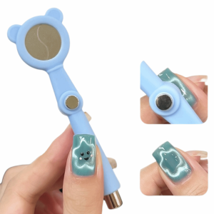 MIRELAE 7-in-1 Cat Ear Nail Art Tool DIY Multi-Effect Nail ic Manicure Tool for Home DIY Nail Art Training and Salon Styling