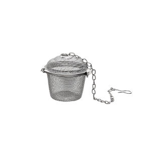 Reusable Stainless Steel Teakettle Locking Tea Filter Seasoning Ball Multifunction Mesh Herbal Ball Tea Spice Strainer Kitchen Accessories