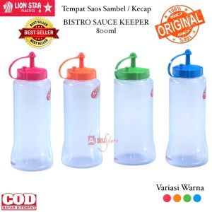 ( BISA COD ) PROMO LION STAR TS-52 BISTRO SAUCE KEEPER 800ml / BOTOL SAUS SAMBAL KECAP / BOTOL SAUCE 800ml / TEMPAT SAUS / BOTOL CUKA