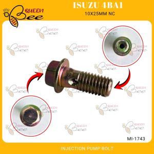 QBEE Isuzu 4BA1 INJECTION PUMP BOLT NC 10x25mm PB-1025