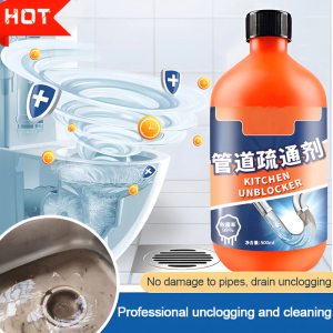 【SG SELLER】🎈Hot🎈[Strongly Dissolves Without Harming Pipes] Drain Clog Remover Agent/Fresh Deodorizing/Pipe Unclogging Agent One Drop Of Dissolving