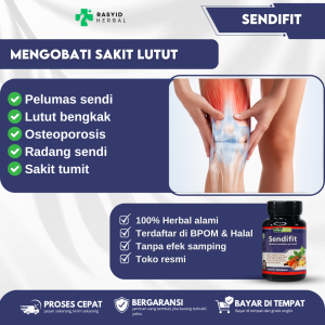 Sendifit - Obat Pengapuran Tulang Nyeri Sendi Lutut Dan Kaki Osteoporosis Sakit Pinggang Lutut Bengkak Vitamin Tulang Sendi Lutut Ngilu