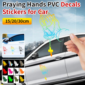 Car Sticker For Business Vehicles Sun Protection Decorative Adornment With Buddhist Elements Skid-free Durability
