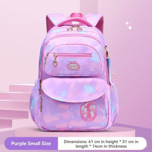 Light weight Waterproof Kid school bag multi compartment Large capacity Children’s  School Backpacks(6-15Y) Spine Protection Load Reduction Primary School Bag Backpacks