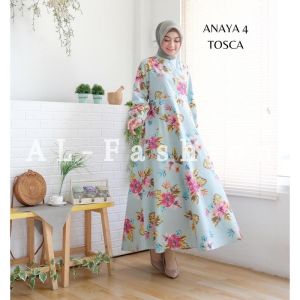 GRAC3COLL Dress Naya Gamis Maxi Dress Home Dress Model Terkini J1-22