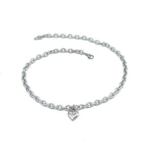 Puppies Collars for Wedding Cats Collar Heart Charm Metal Chain Holiday Collar Necklace Collar Pet Photo