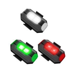 7 Color Motorcycle Bike Rechargeable Flashing Lights Motorcycle Bikes Modified Drones Aircraft Light