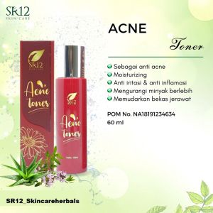 Toner Jerawat Paling Ampuh / Acne Toner SR12 Regenerasi Kulit