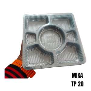 MIKA SEKAT 7 BOX NASI 20x20 ISI 50 / MIKA SEKAT 7 20x20 / MIKA SEKAT DUS NASI 20x20