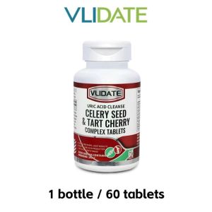 [Buy 3 get 1 free]VLIDATE 60 tablets of genuine purine joint goose carnosine celery seed sour cherry ginger tablets imported from the United States.