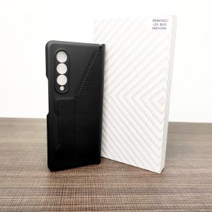 FLIP COVER SAMSUNG GALAXY Z FOLD 3 CASE WALLET SAMSUNG LEATHER CASE