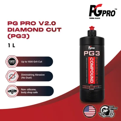 Perma Glass PG Pro V2.0 Diamond Cut (PG3) (1L) | Compound | Medium Cut Paint Correction