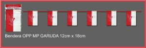 Yu YI Kualitas PREMIUM Bendera merah putih garuda / 17 agustus / 17an / HUT RI isi 40 pcs