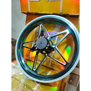VELG DELKEVIC X1 BINTANG AEROX 155 NMAX OLD NMAX NEW RING 14 PNP PEMASANGAN VELG DELKEVIC ORIGINAL