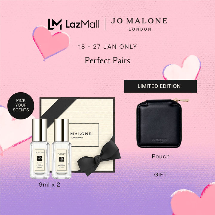 [18 27 Jan Only] Jo Malone London Scent Pairing, Cologne 9ml x2